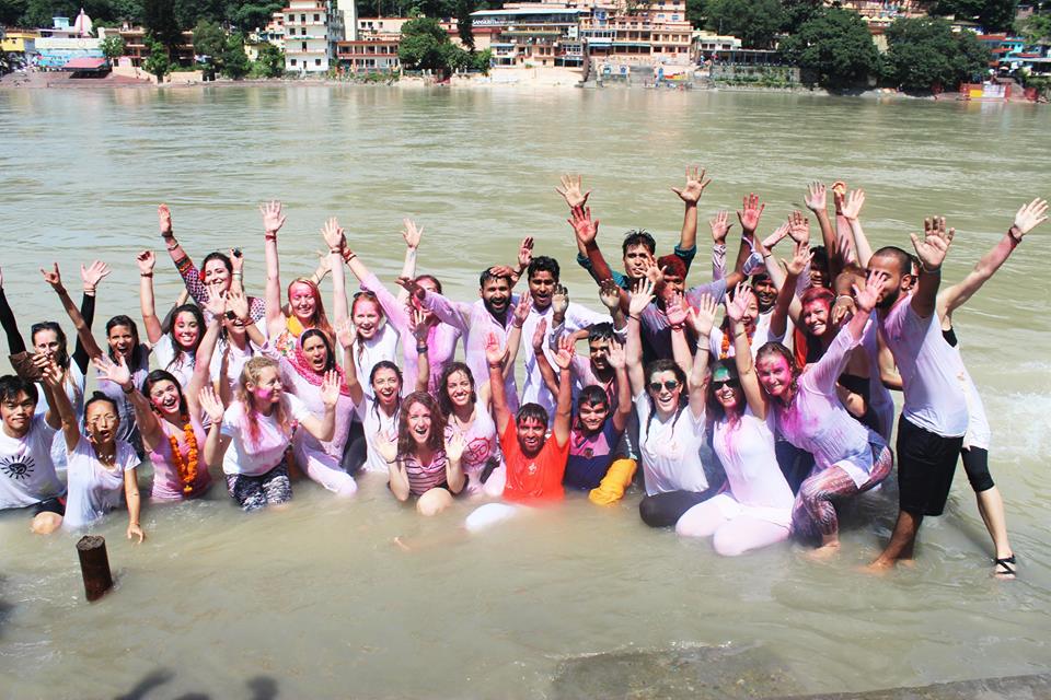 ganesha visarjan in rishikul yogshala
