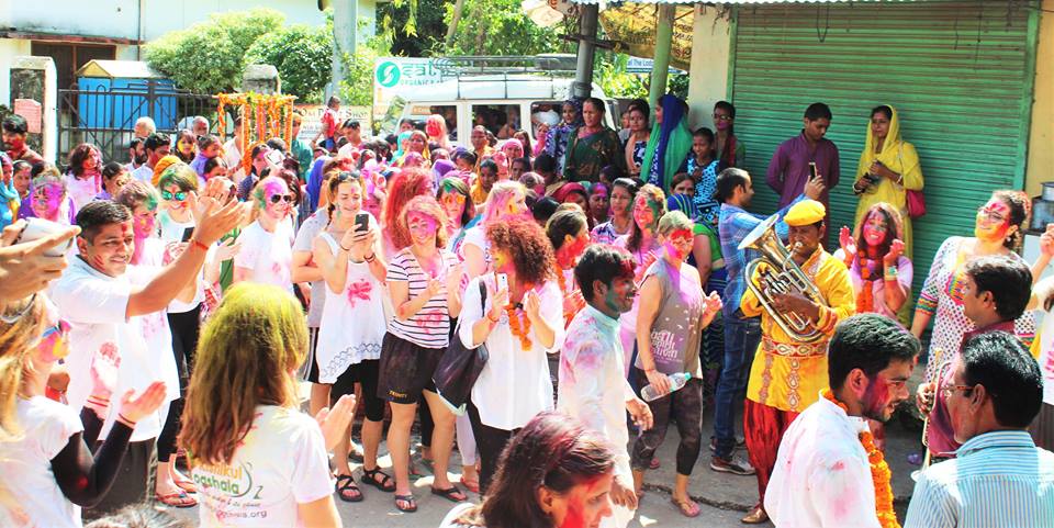 ganesha visarjan in rishikul yogshala