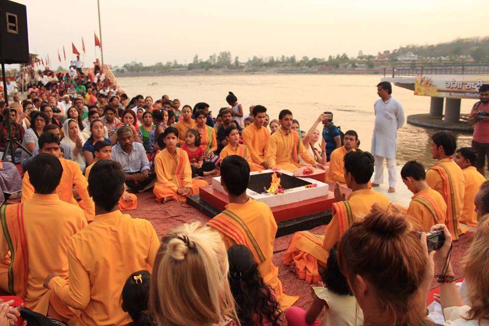 Ganga arti in rishikesh