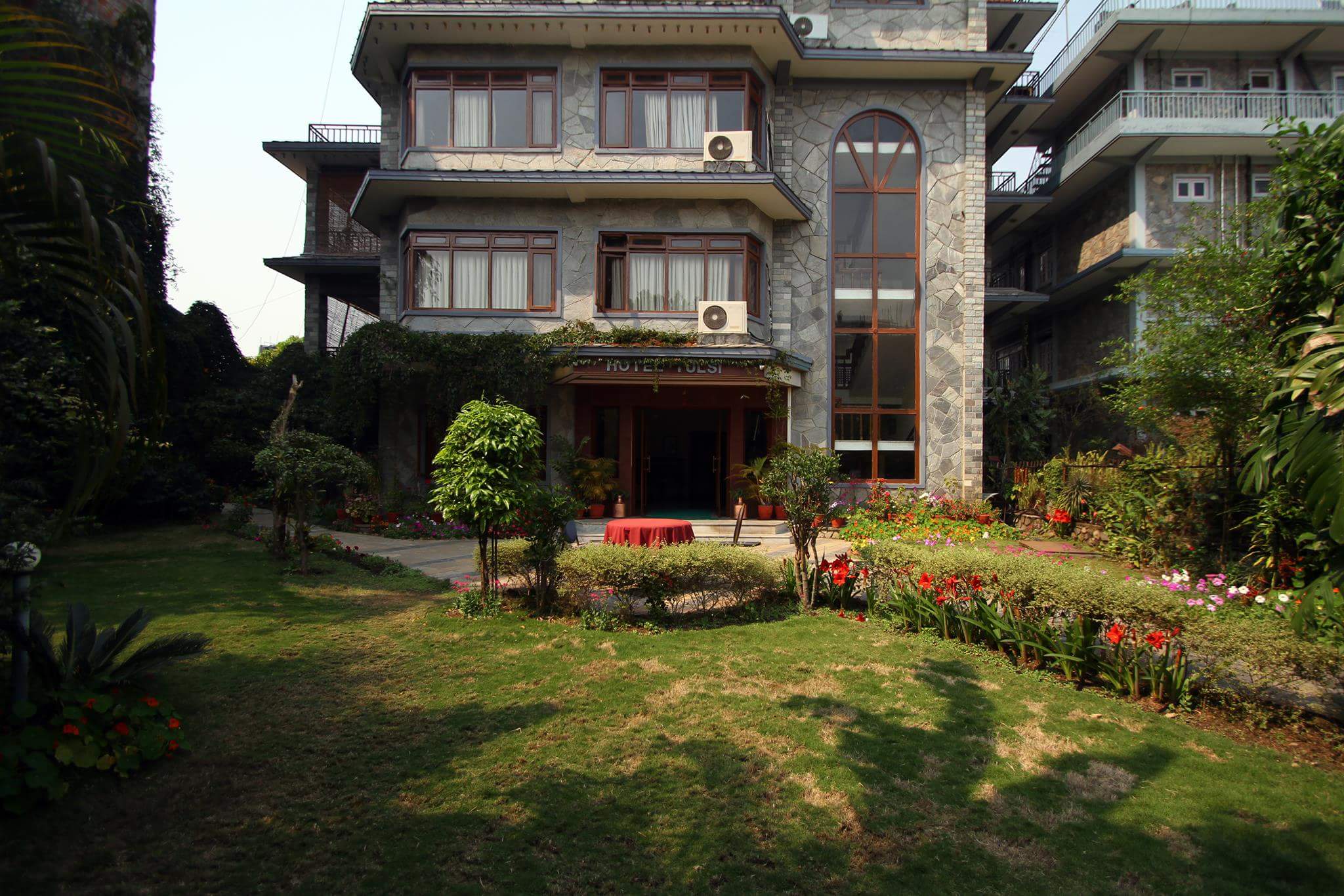 Rishikul Yogshala Nepal Yoga Hall