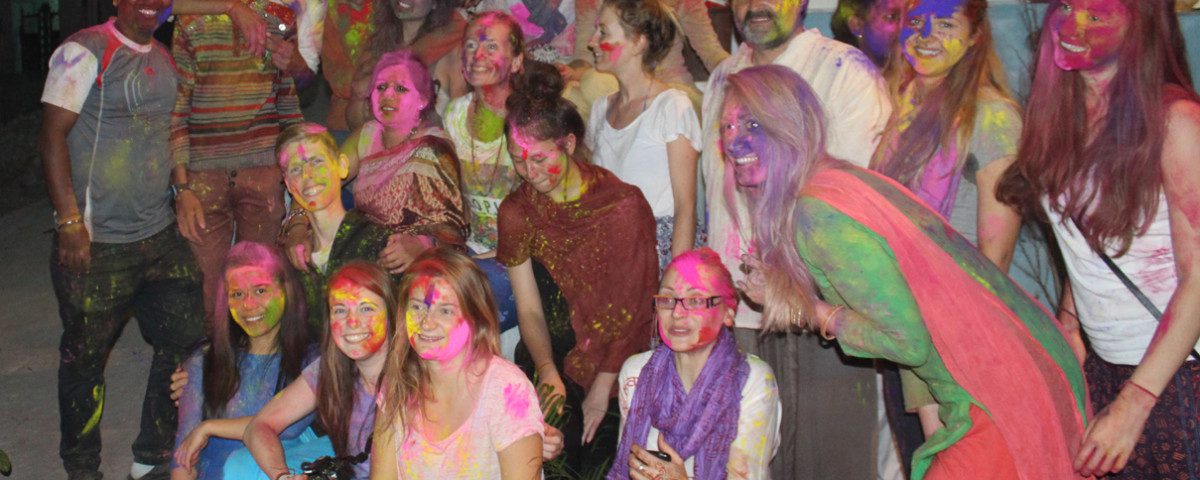 Holika Dahan Celebration at Rishikul Yogshala