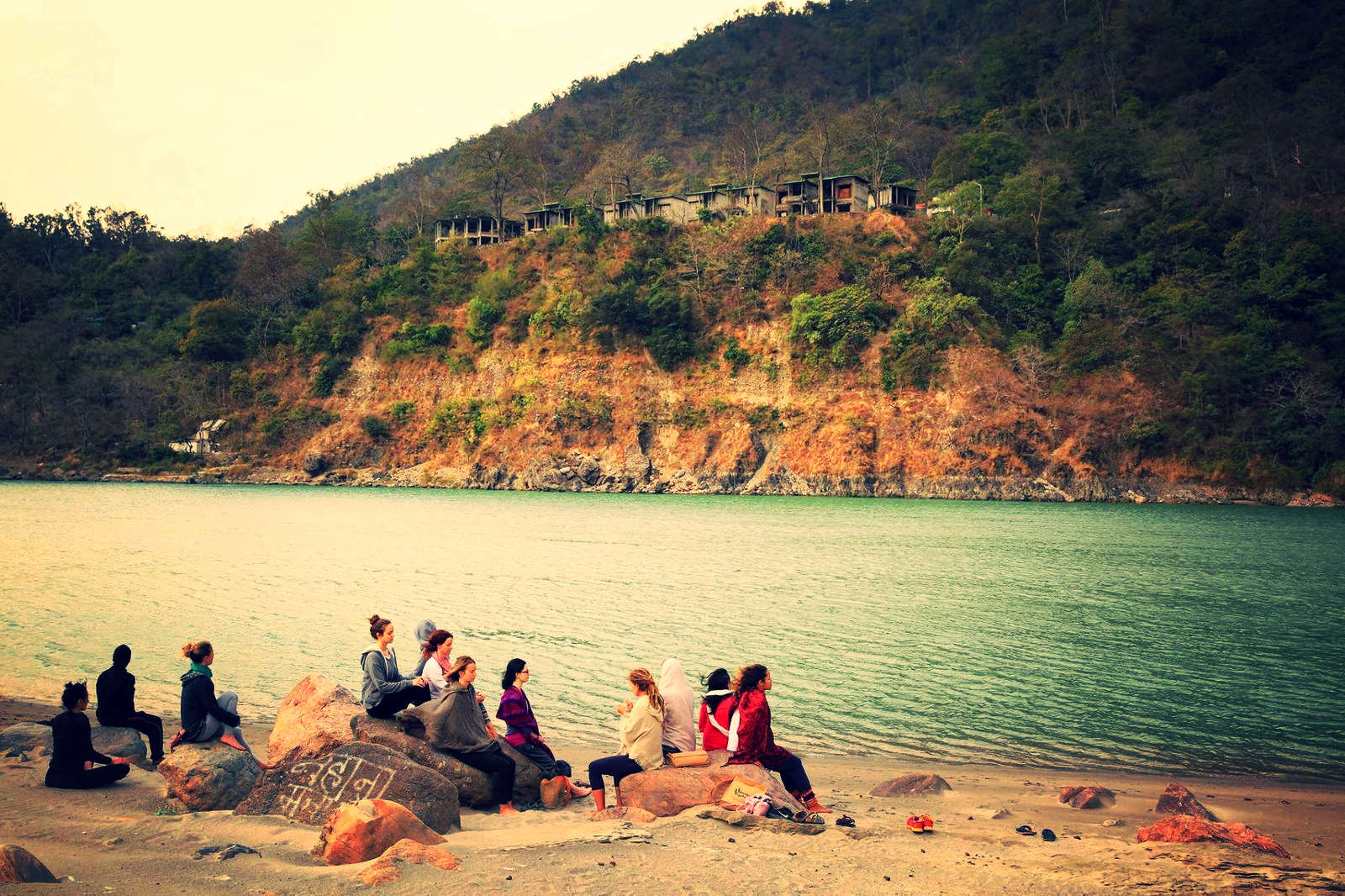 Yoga Students at Rishikul Yogshala