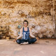 Natasha doing Yoga