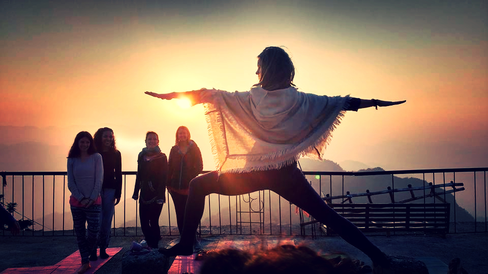 Yoga in Sunrise
